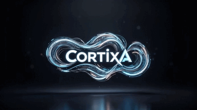Cortixa 动态 Logo 背景